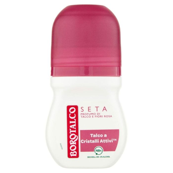 Desodorante Roll-On Borotalco Talco 150 ml Flores Rosas Desodorante Roll-On Borotalco Talco 150 ml Flores Rosas