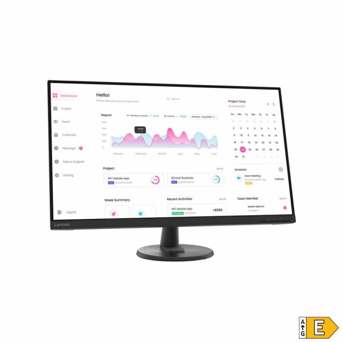 Monitor Lenovo 66FCGAC2EU Full HD 31,5" 4 Monitor Lenovo 66FCGAC2EU Full HD 31,5" 4