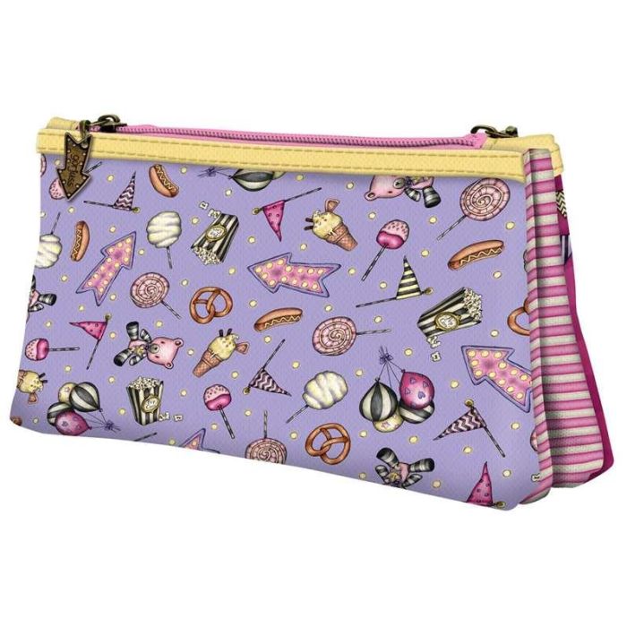 Safta Gorjuss Fairground Neceser Pequeño Doble - Cartera Escolar 215x115x50 mm 1 Safta Gorjuss Fairground Neceser Pequeño Doble - Cartera Escolar 215x115x50 mm 1