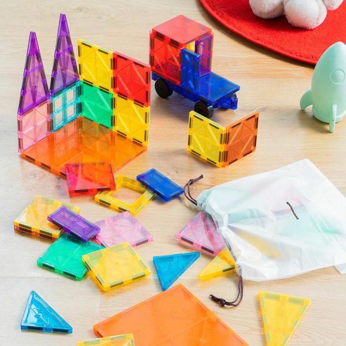 Bloques de Construcción Magnéticos 3D Magoks InnovaGoods 57 Piezas 6 Bloques de Construcción Magnéticos 3D Magoks InnovaGoods 57 Piezas 6