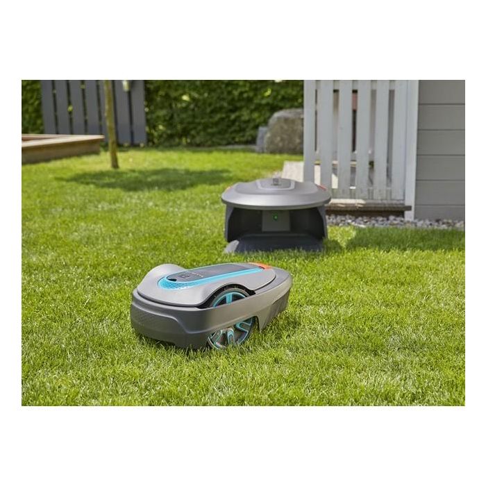 Gardena Garaje para Robot Cortacésped - Cubierta Protección UV para Modelos SILENO city life Plástico 2 Gardena Garaje para Robot Cortacésped - Cubierta Protección UV para Modelos SILENO city life Plástico 2