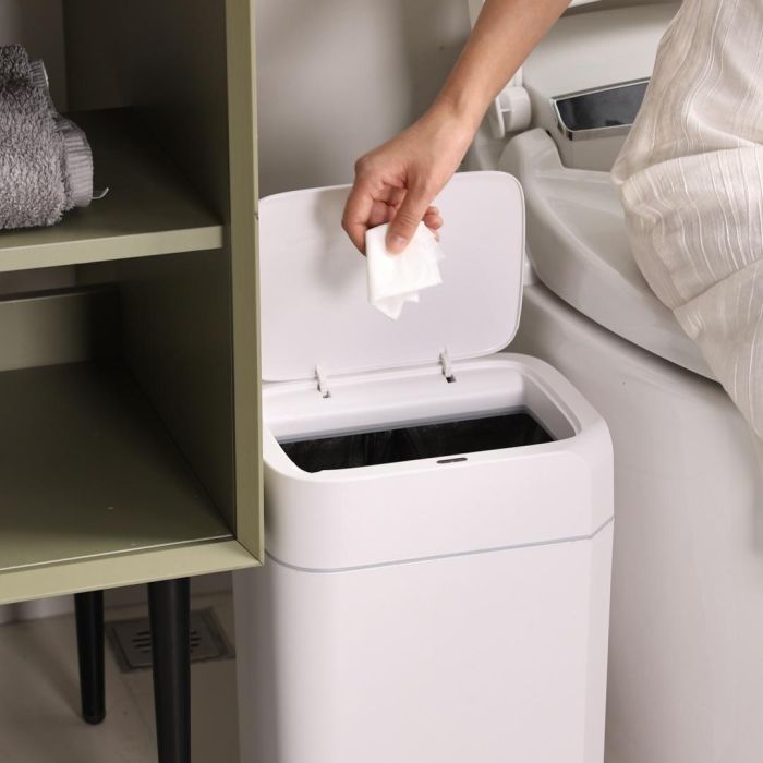 Papelera Plastico Sensor 12L Basic Home (6 Unidades) 6 Papelera Plastico Sensor 12L Basic Home (6 Unidades) 6