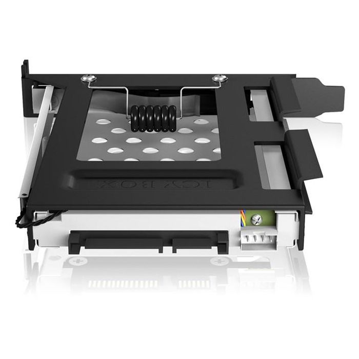 ICY BOX IB-2207StS Marco de montaje para disco duro 2.5" SATA en ranura PCI, soporte hasta 6 Gbit/s, Hot-swap, Negro 3