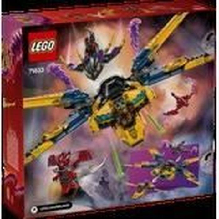 LEGO NINJAGO 71833 El súper avión de tormenta de Ras y Arin - Juego de construcción para 8 años 1