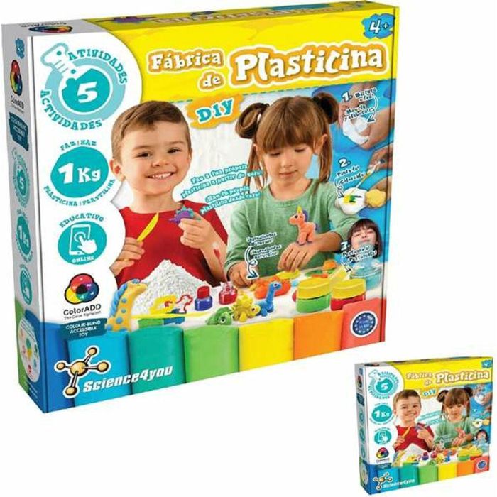 Juego fabrica de plastilina con 5 actividades ¡crea tu plastilina desde cero! 1