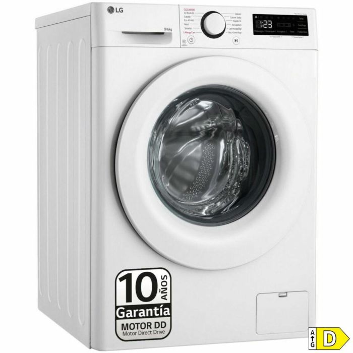 Lavadora - Secadora LG F4DR5009A3W 1400 rpm 9 kg 6 Kg 6 Lavadora - Secadora LG F4DR5009A3W 1400 rpm 9 kg 6 Kg 6