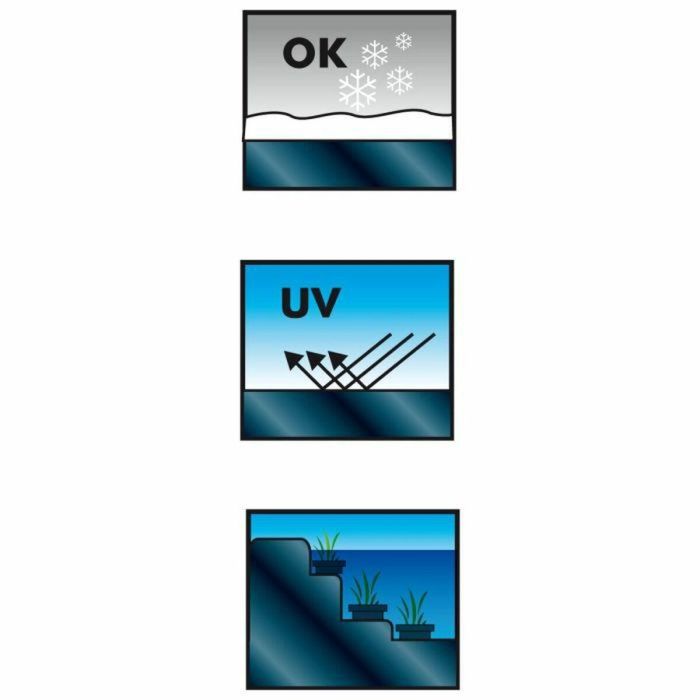 Ubbink 1331950 Cubierta de Estanque Liner PVC 0,5 mm - 4 x 5 m 2