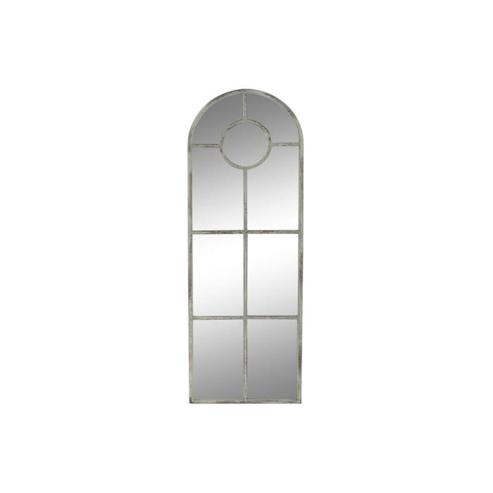 Espejo de pared DKD Home Decor Blanco Gris Vintage Ventana 42 x 2,5 x 122 cm 0 Espejo de pared DKD Home Decor Blanco Gris Vintage Ventana 42 x 2,5 x 122 cm 0