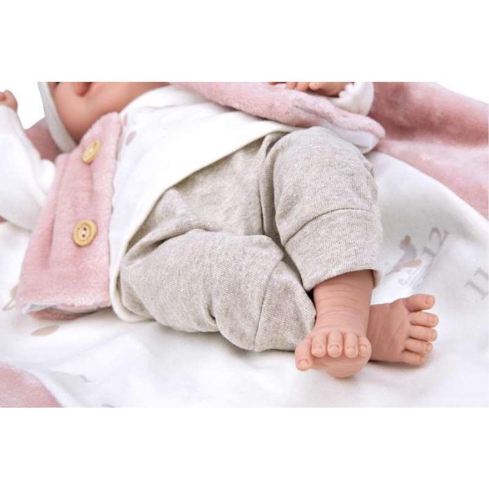 Muñecas Arias Muñeca Elegance 40 cm Colin Rosa con Manta 16 Muñecas Arias Muñeca Elegance 40 cm Colin Rosa con Manta 16