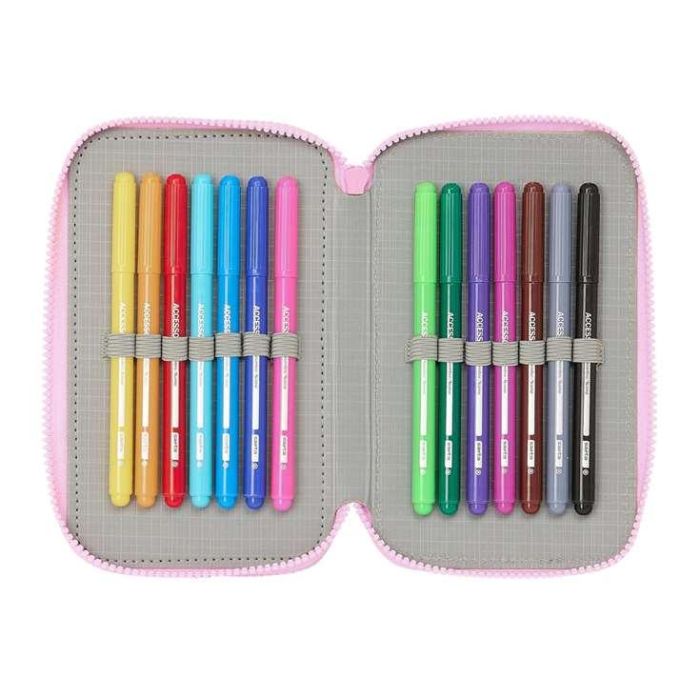 Safta Plumier Triple Frozen "Cool Days" 36 Piezas 12.5x19.5x5.5 cm 5 Safta Plumier Triple Frozen "Cool Days" 36 Piezas 12.5x19.5x5.5 cm 5