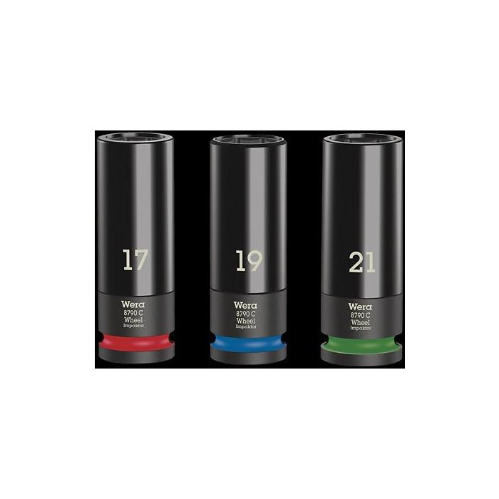 Wera Impaktor C Set 1 Steckschlüsseleinsatz 1/2" -Ant