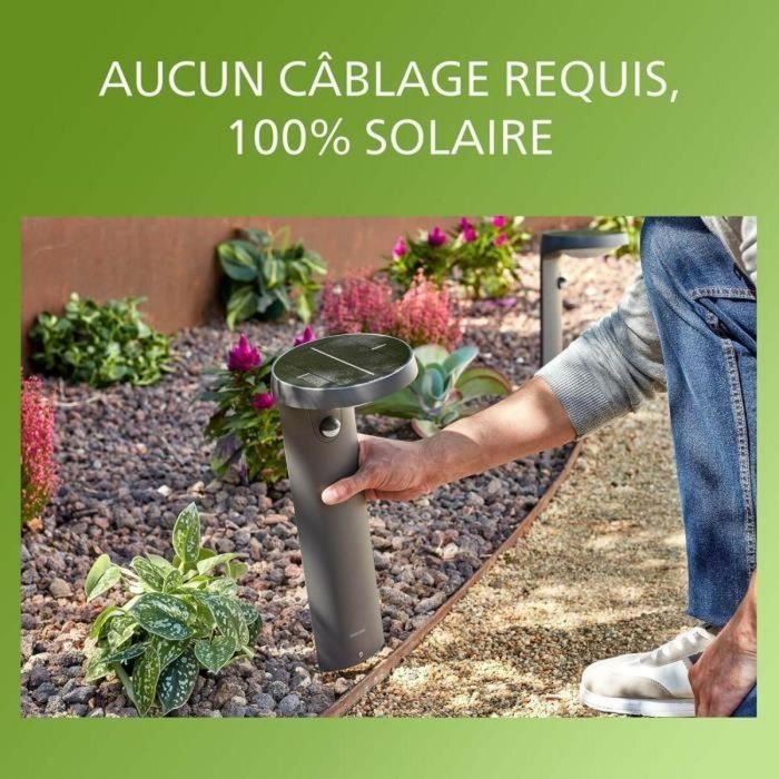 Philips PHI8719514476936 Terminal de Carga Solar Clase Energética A Detector de Movimiento Hasta 250 lm IP44 Antracita 3 Philips PHI8719514476936 Terminal de Carga Solar Clase Energética A Detector de Movimiento Hasta 250 lm IP44 Antracita 3