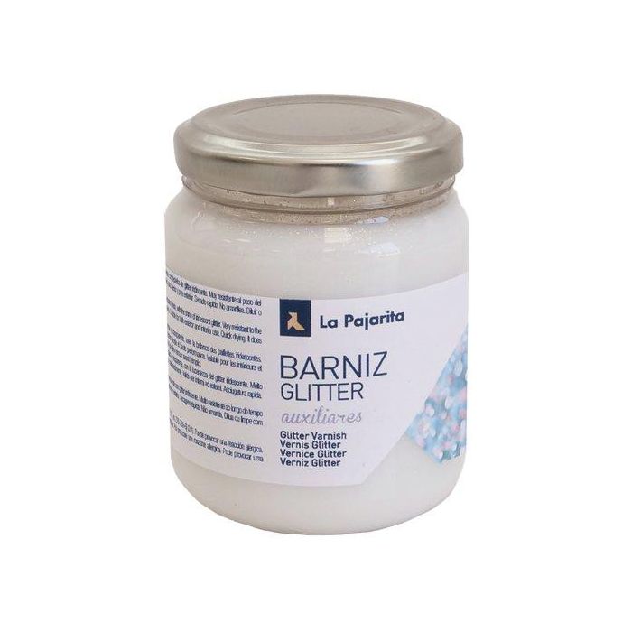 Barniz Pajarita Glitter Iridiscente 175Ml (Frasco) 3 unidades