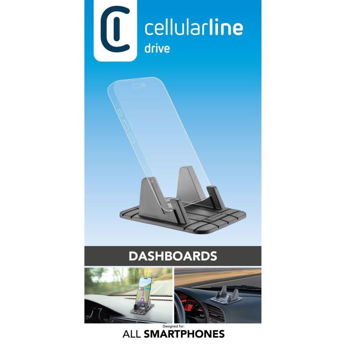 Cellularline Dash - Universal Car Holder Black 1