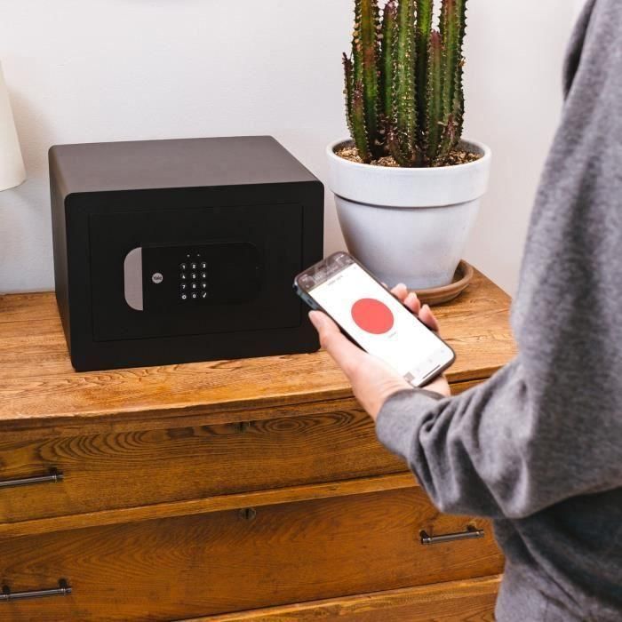 Caja Fuerte con Cerradura Electrónica Yale Negro 1