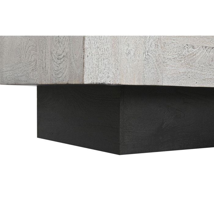 Mesa Centro Indio DKD Home Decor Beige Negro 77 x 46 x 150 cm 3