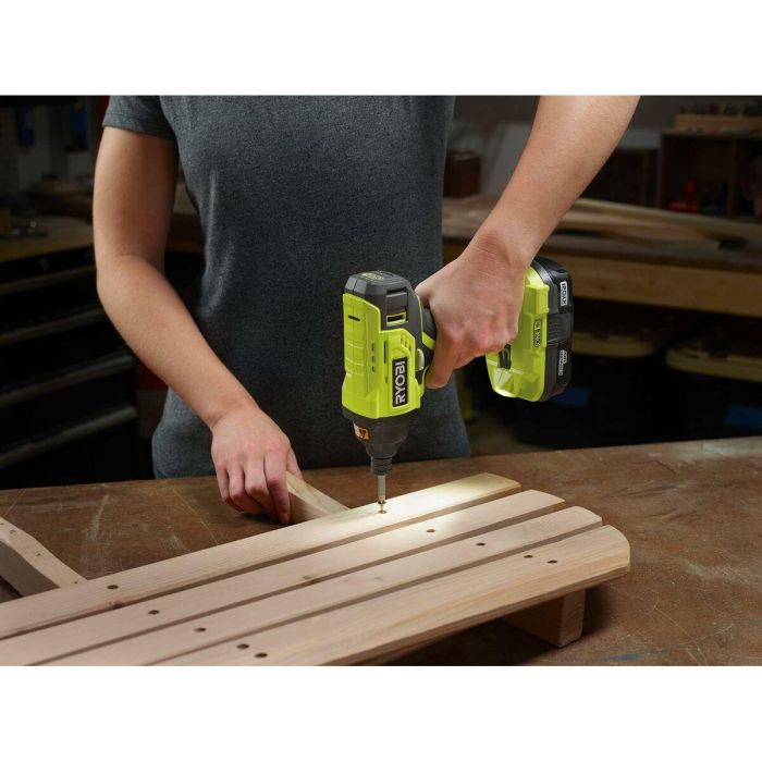 Ryobi R18ID2-0 Atornillador de impacto ONE+ 18V - 200 Nm - Conexión Hexagonal 1/4 1 Ryobi R18ID2-0 Atornillador de impacto ONE+ 18V - 200 Nm - Conexión Hexagonal 1/4 1