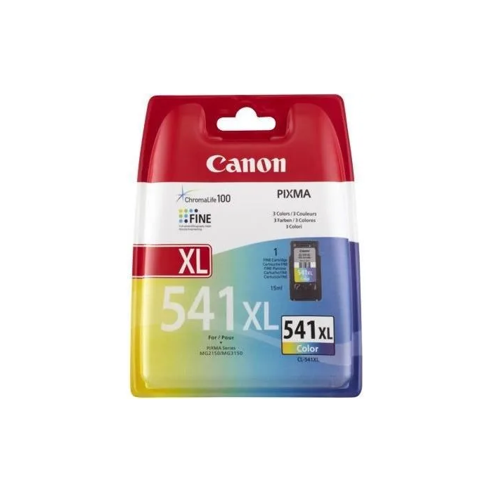 Canon CL-541XL Tinta Tricolor para Pixma MG 2150-3150 Blister + Alarma - 15ml 0 Canon CL-541XL Tinta Tricolor para Pixma MG 2150-3150 Blister + Alarma - 15ml 0