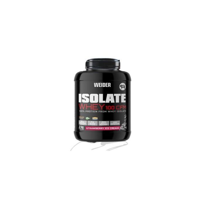 Weider Isolate Whey 100 Cfm Fresa 2Kg. Weider Isolate Whey 100 Cfm Fresa 2Kg.
