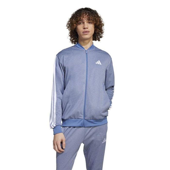 Chaqueta Deportiva para Hombre Adidas Tr Mel Tt Azul L 4