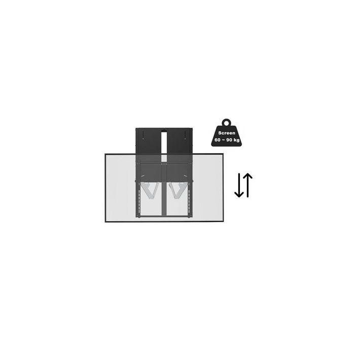 Vivolink Soporte de pared FlexiLift para pantallas táctiles, elevación inteligente, 60-90 kg