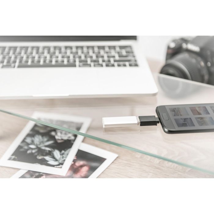 Cable USB A a USB C Digitus AK-300506-000-S 6 Cable USB A a USB C Digitus AK-300506-000-S 6