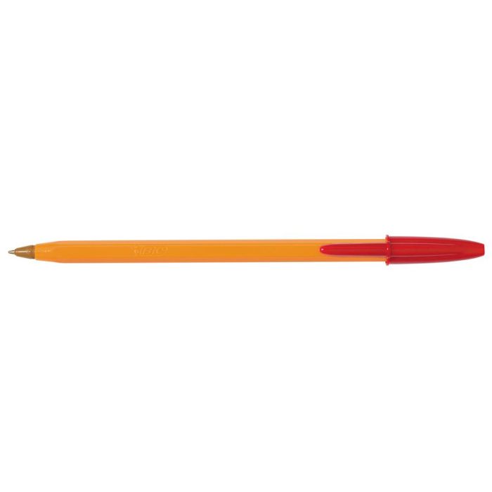 Bic Bolígrafo Naranja Original Fine Rojo Caja 20 Ud 1