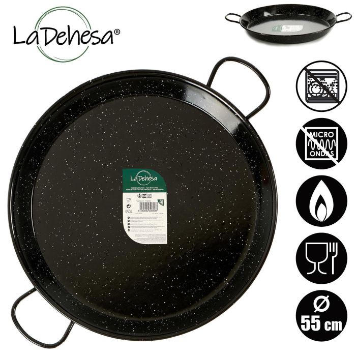 Paellera Esmaltada 55 Cm 16 Raciones La Dehesa (4 Unidades) 3 Paellera Esmaltada 55 Cm 16 Raciones La Dehesa (4 Unidades) 3