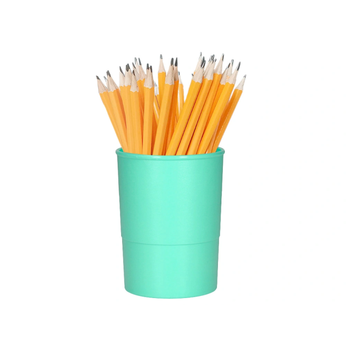 Q-connect Cubilete Portalapices Verde Menta Opaco Plastico Diametro 75 mm Alto 100 mm 5