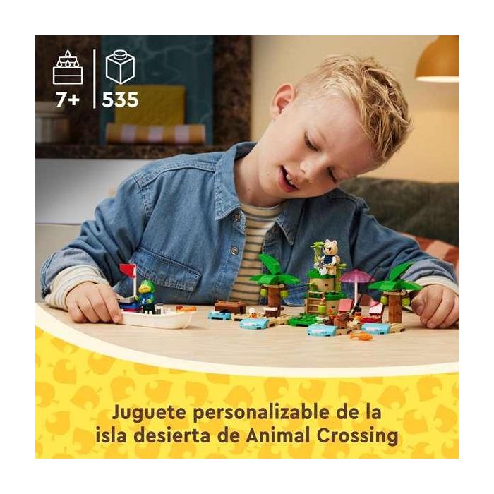 Juego de construccion paseo en barca con el capitán lego animal crossing 6