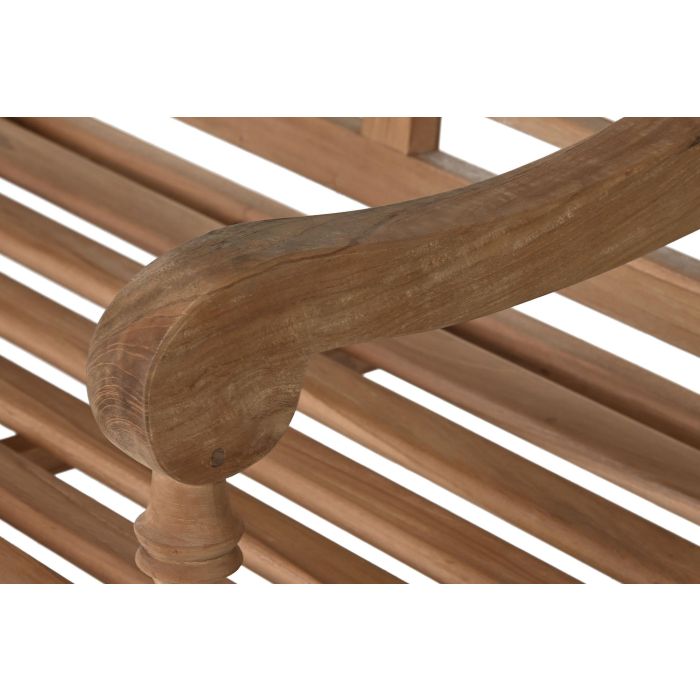 Banco Item Home DKD Home Decor Natural 65 x 101 x 200 cm 4 Banco Item Home DKD Home Decor Natural 65 x 101 x 200 cm 4