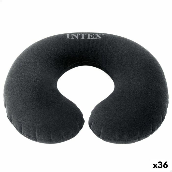 Almohada de Viaje Intex Gris 36 x 10 x 30 cm (36 Unidades) 5 Almohada de Viaje Intex Gris 36 x 10 x 30 cm (36 Unidades) 5