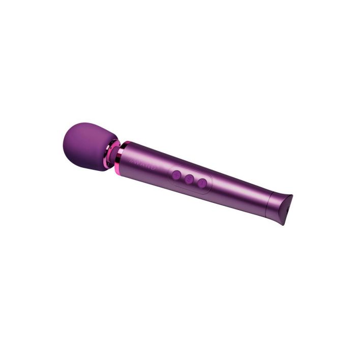 Vibrador Le Wand Petite Cherry Morado Violeta 13 Vibrador Le Wand Petite Cherry Morado Violeta 13