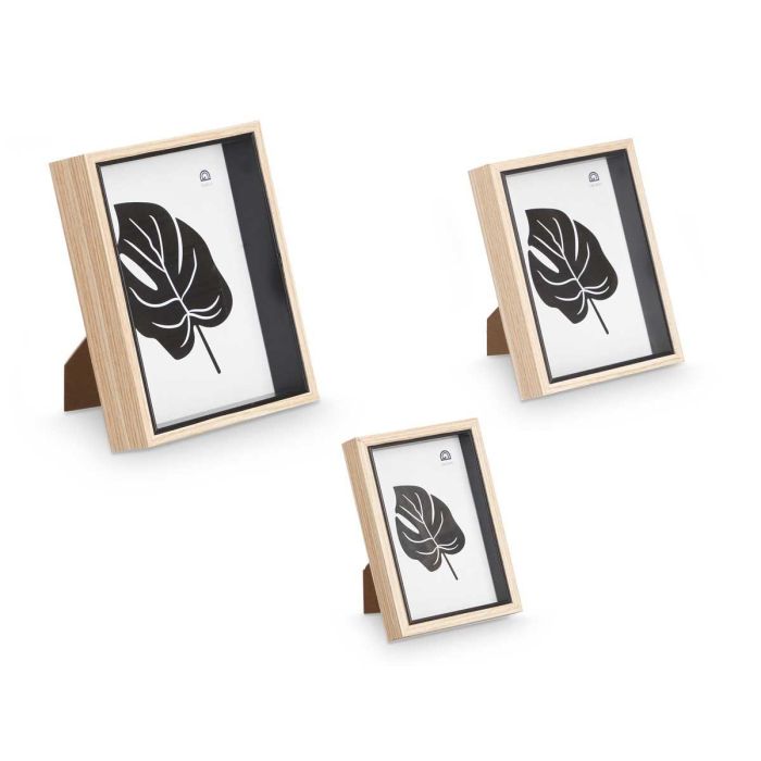 Set 3 Portafotos Negro 3 Tamaños Giftdecor 17X4CM (8 Unidades) 1 Set 3 Portafotos Negro 3 Tamaños Giftdecor 17X4CM (8 Unidades) 1