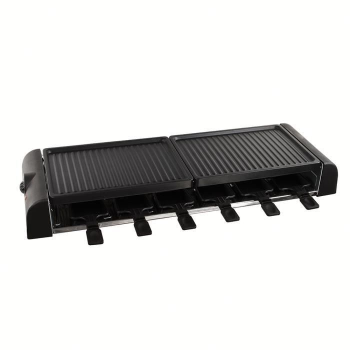 LIVOO DOC185 Raclette set 12 personas - Negro 2 LIVOO DOC185 Raclette set 12 personas - Negro 2