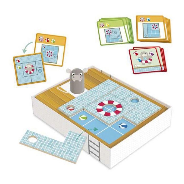 Juego hippos pool de madera desarolla la logica y la orientación. goula 3 Juego hippos pool de madera desarolla la logica y la orientación. goula 3