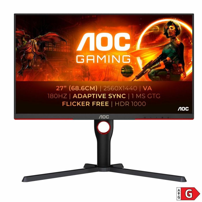 Monitor Gaming AOC Q27G3XMN/BK 27" 2K 13
