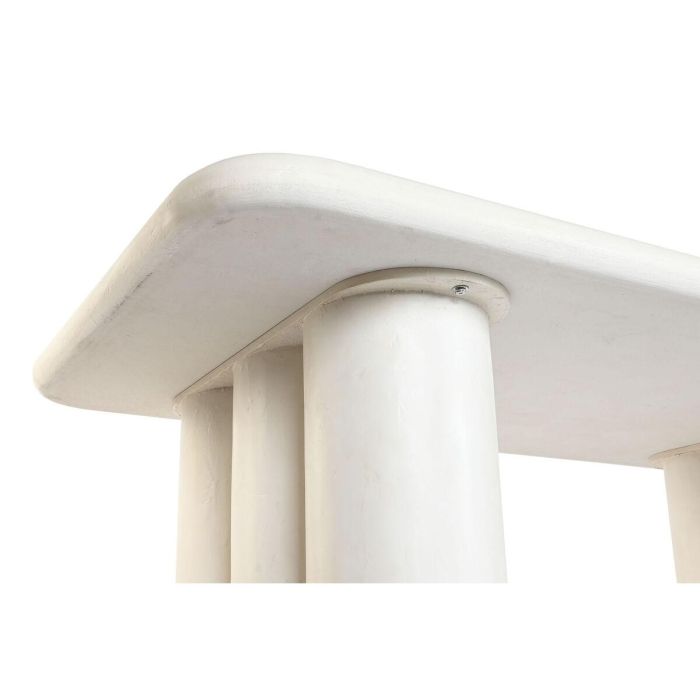 Mesa de Comedor Home ESPRIT Blanco Resina Madera MDF 180 x 90 x 76 cm 6 Mesa de Comedor Home ESPRIT Blanco Resina Madera MDF 180 x 90 x 76 cm 6