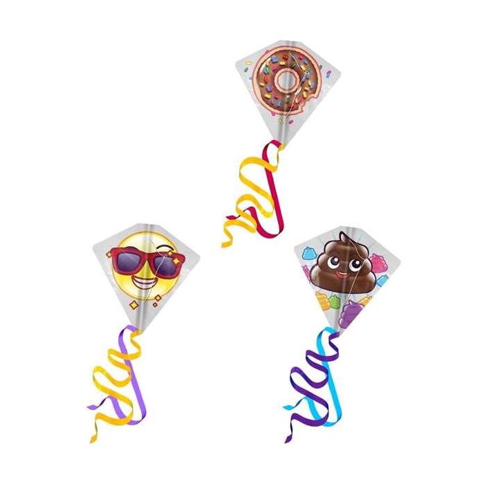Cometa diamante plastico ready to fly 59x55cm - modelos surtidos 2 Cometa diamante plastico ready to fly 59x55cm - modelos surtidos 2