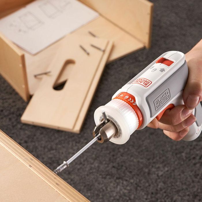 Kit: atornillador hexdriver 3,6v + aspirador de mano 3,6v bcknvcrta01-qw black & decker 7 Kit: atornillador hexdriver 3,6v + aspirador de mano 3,6v bcknvcrta01-qw black & decker 7