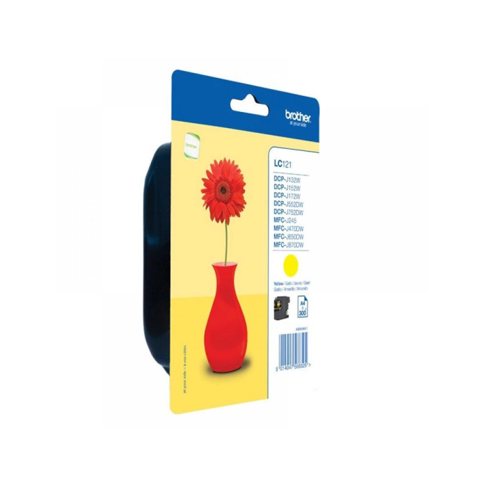 BROTHER Cartucho tinta Amarillo DCP-J552dw MFC-J470dw, 300 pag. 1 BROTHER Cartucho tinta Amarillo DCP-J552dw MFC-J470dw, 300 pag. 1