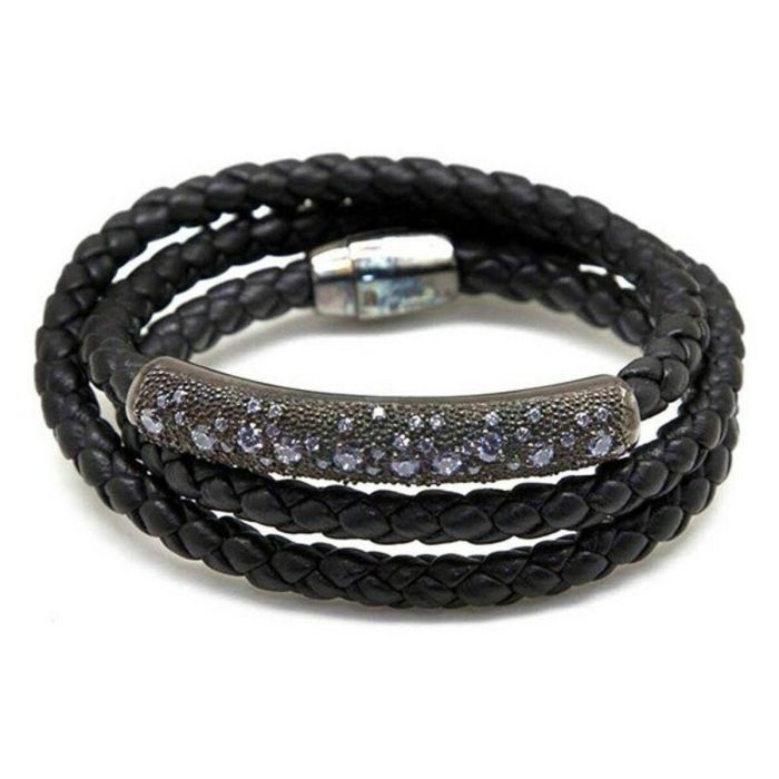 Pulsera Mujer Pesavento W1STRB010 Negro Plata de ley (19 cm) Pulsera Mujer Pesavento W1STRB010 Negro Plata de ley (19 cm)