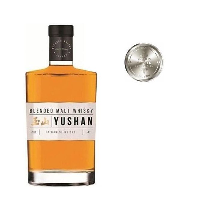 Yushan - Whisky de malta mezclado Taiwán - 40% vol - 70cl 1