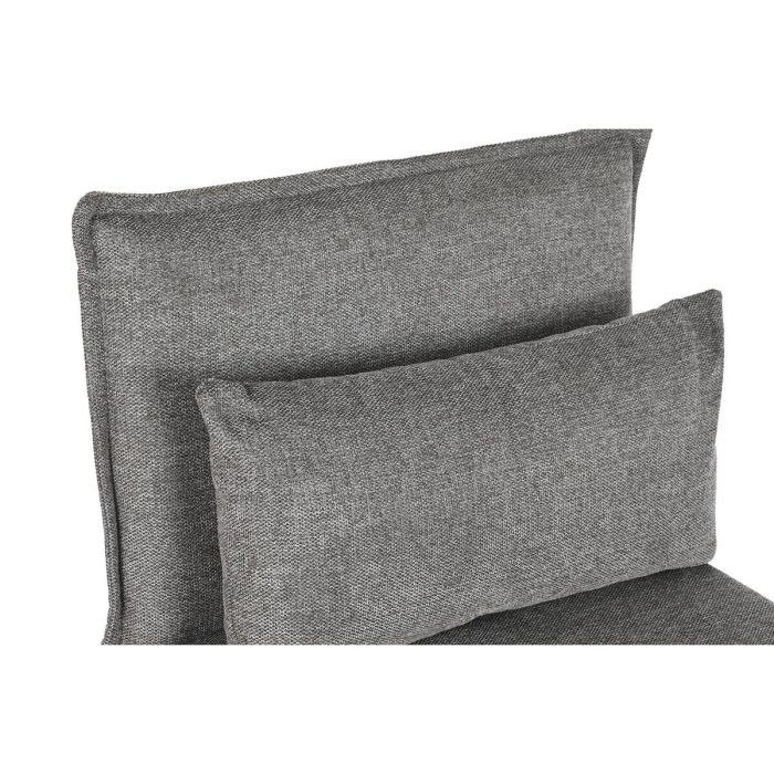 Sillon Urban DKD Home Decor Gris Negro 78 x 75 x 66 cm 1