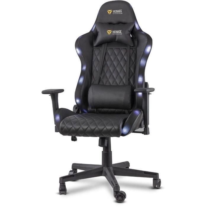 Yenkee YGC 300RGB Silla Gaming Stardust con Iluminación RGB 3 Yenkee YGC 300RGB Silla Gaming Stardust con Iluminación RGB 3