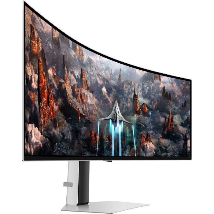 Samsung G93SC 49" Curvo OLED Dual QHD 5120x1440 240Hz 0.03ms DisplayHDR400 G-SYNC FreeSync Premium Pro Monitor Gaming 16