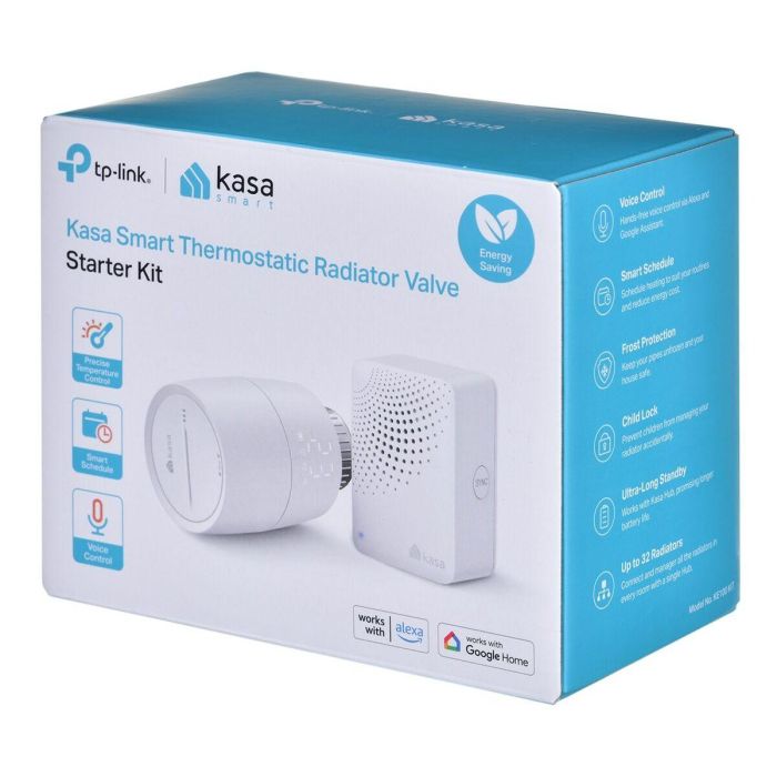 Kasa Smart KE100 KIT válvula termostática de radiador Apto para uso en interior 1 Kasa Smart KE100 KIT válvula termostática de radiador Apto para uso en interior 1