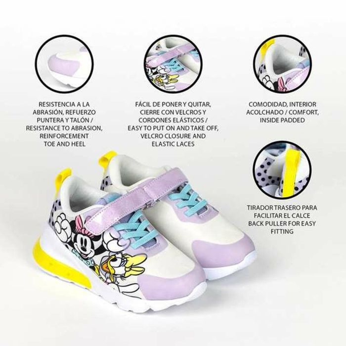 Deportiva suela ligera eva con luces minnie talla t031 3 Deportiva suela ligera eva con luces minnie talla t031 3