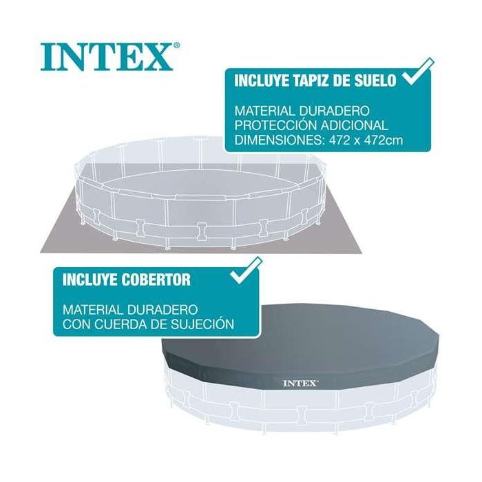 Piscina Desmontable Intex Baltik 457 x 122 x 457 cm 9