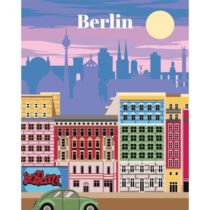 Ravensburger RAV00025521 CreArt Pintar por números para Adultos: Berlín 24x30 cm 2 Ravensburger RAV00025521 CreArt Pintar por números para Adultos: Berlín 24x30 cm 2
